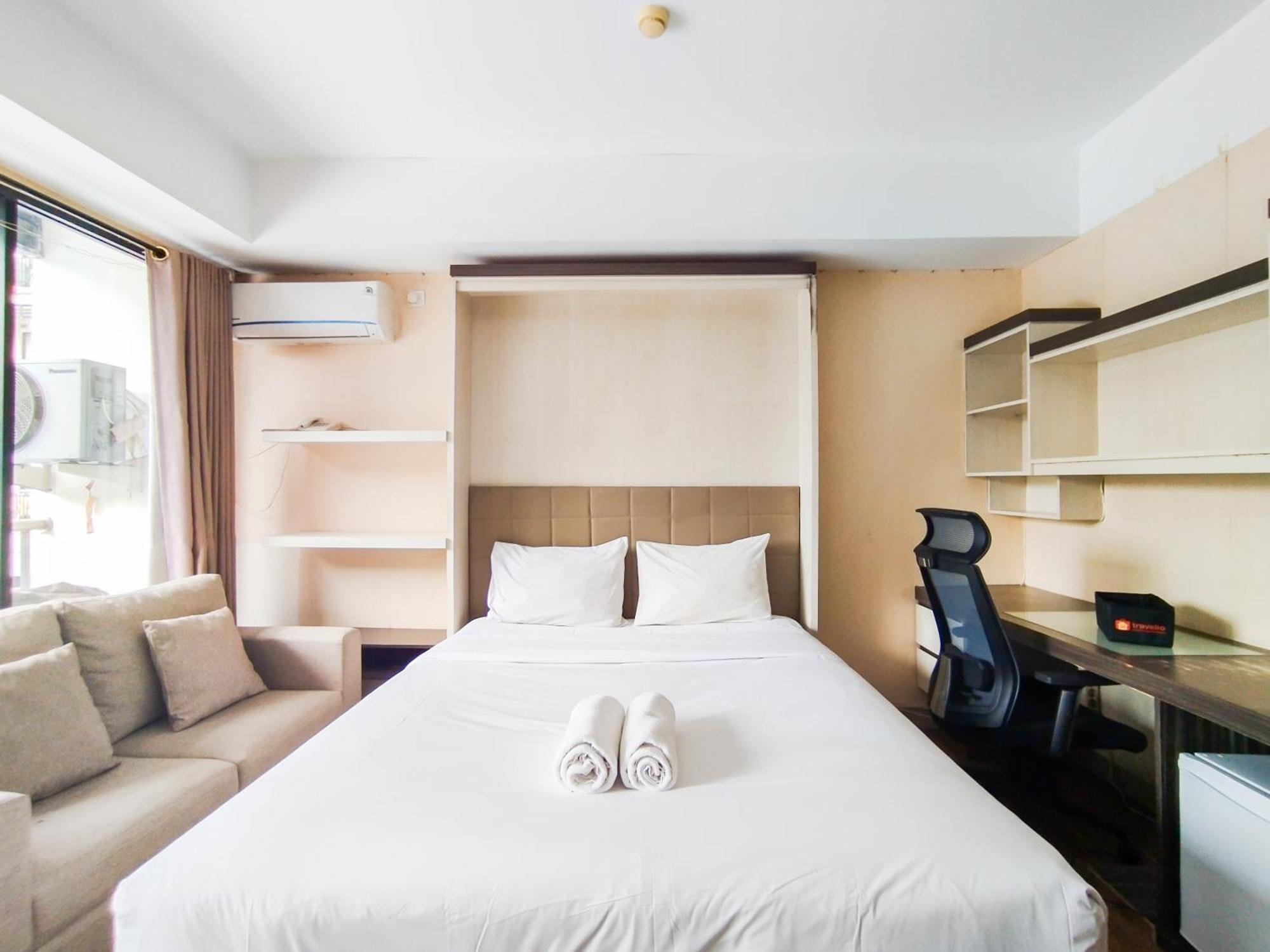 Simply And Comfy Studio Room Apartment Beverly Dago By Travelio Бандунг Екстериор снимка